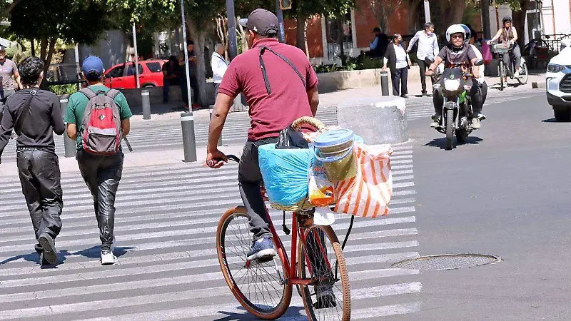 “Bici-Logística”: El ingenio capitalino sobre dos ruedas [Fotorreportaje]